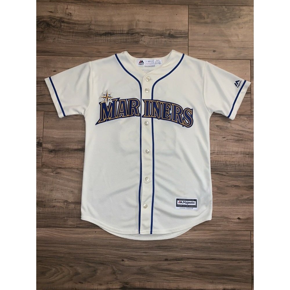 Seattle Mariners White Baseball Jersey Youth